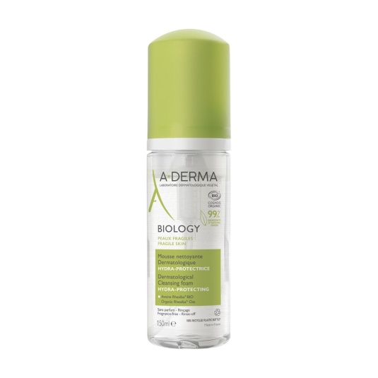 aderma biology espuma limpiadora dermatologica 150ml