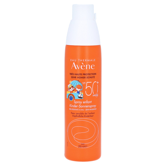 avene solar corporal spray infantil spf50+ 200ml