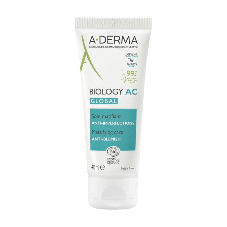 aderma biology ac global cuidado facial matificante 400ml