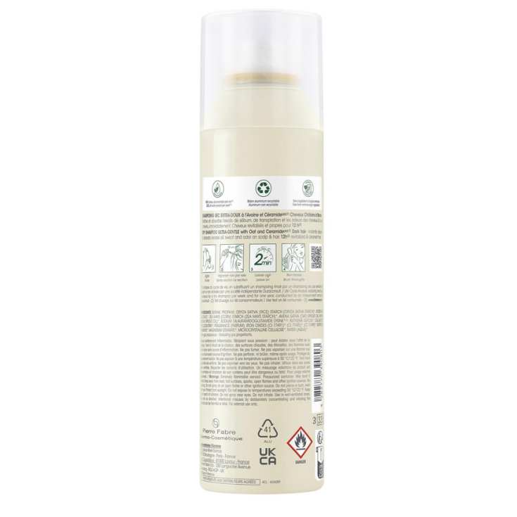 klorane champu en seco color leche de avena 150ml