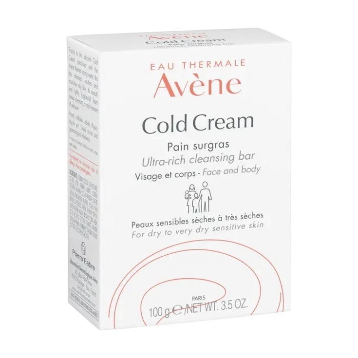 avene cold cream pan limpiador ultranutritivo