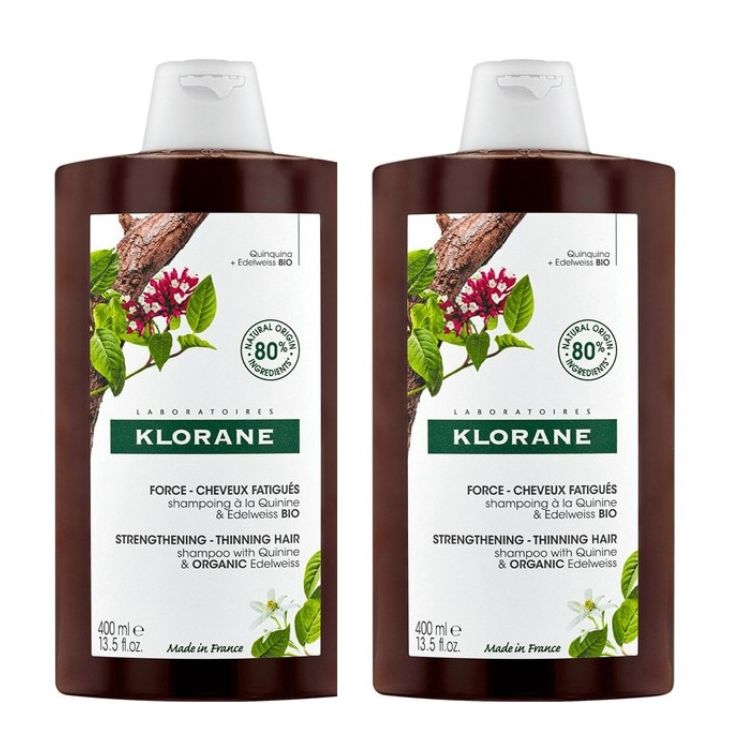 klorane champu de quinina duo 400ml