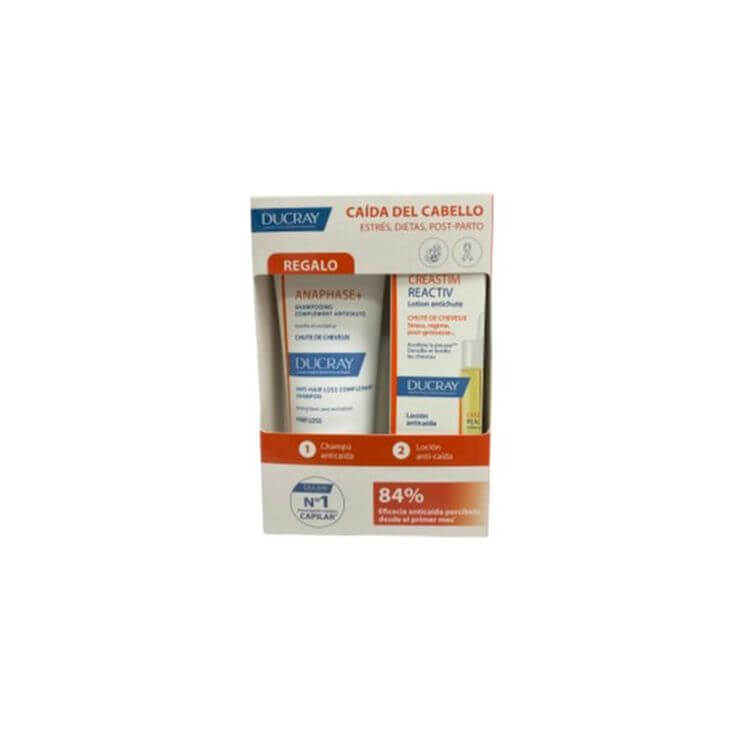 ducray creastim reactiv champu anticaida fl/60ml + locion ducray creastim reactiv champu anticaida fl/60ml + locion