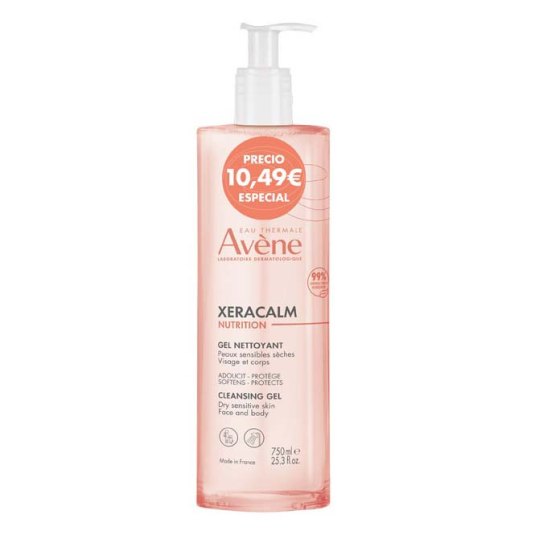 avene xeracalm gel ducha limpiador 400ml promo