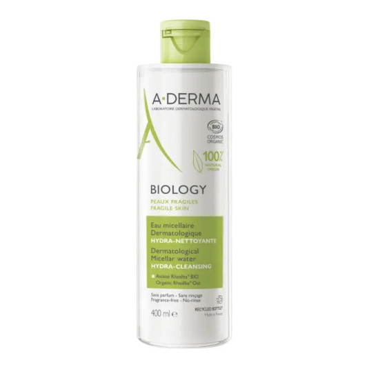 aderma biology agua micelar dermatologica 400ml