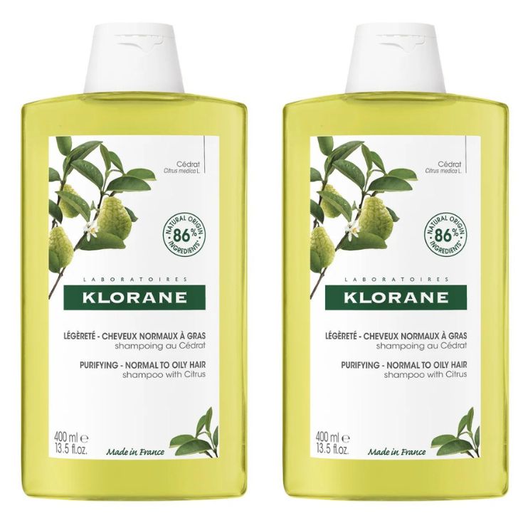 klorane champu de cidra-tonicidad duo 400ml