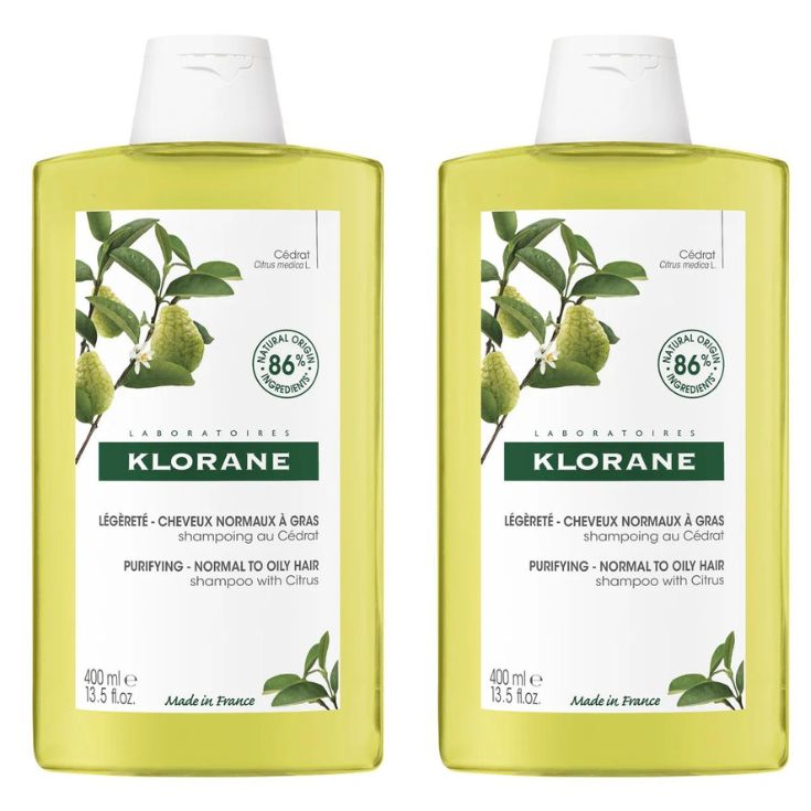 klorane champu de cidra-tonicidad duo 400ml