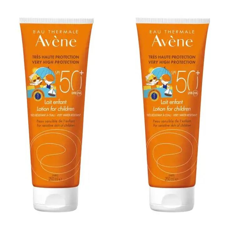 avene sol pack spf50+ leche solar niño 2x250ml avene sol pack spf50+ leche solar niño 2x250ml