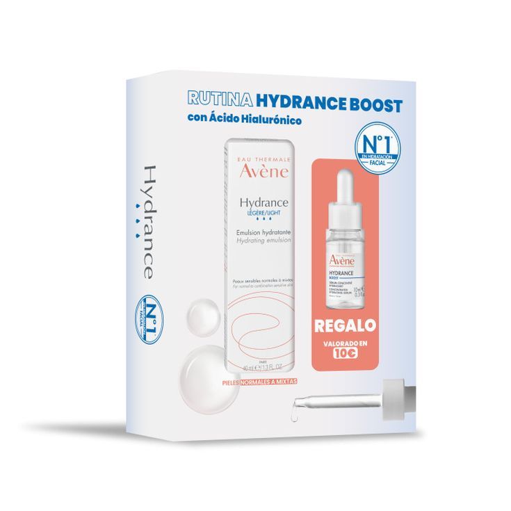 avene hydrance emulsión hidratante 40ml pack avene hydrance emulsión hidratante 40ml pack