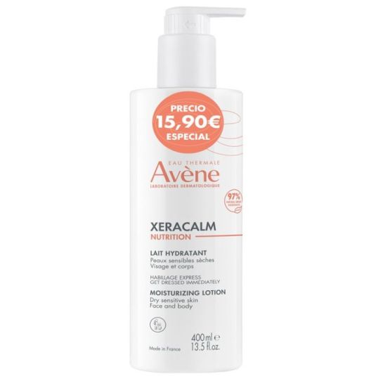 avene xeracalm nutrit leche hidratrante promo