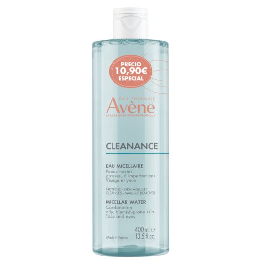 avene cleanance agua micelar 400 ml