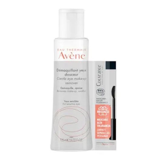avene desmaquillante ojos suave 125ml + mini mascara de pestañas avene desmaquillante ojos suave 125ml + mini mascara de pestañas