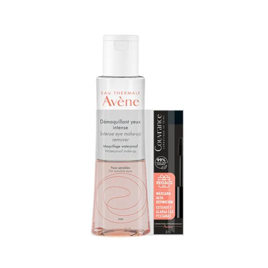 avene desmaquillante ojos intenso 2 fases 125ml + mini mascara de pestañas avene desmaquillante ojos intenso 2 fases 125ml + mini mascara de pestañas