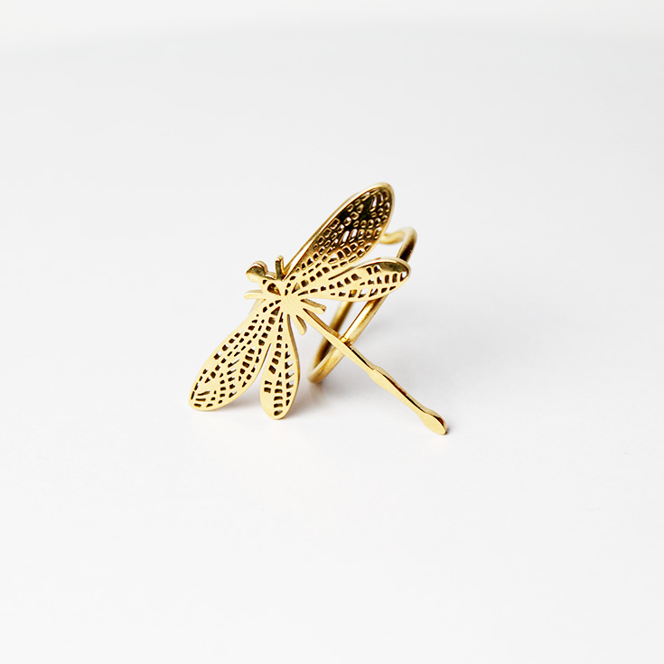 anillo libelula