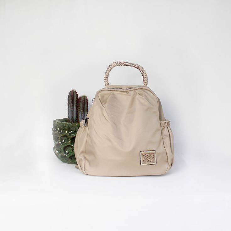 mochila nylon asa cordon caqui mochila nylon asa cordon caqui