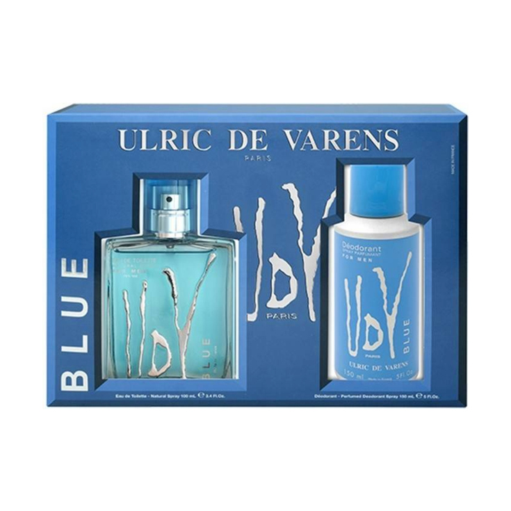ulric de varens udv blue eau de toilette estuche 2 piezas ulric de varens udv blue eau de toilette estuche 2 piezas