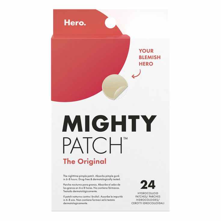 hero parche anti-acne original 24 unidades hero parche anti-acne original 24 unidades