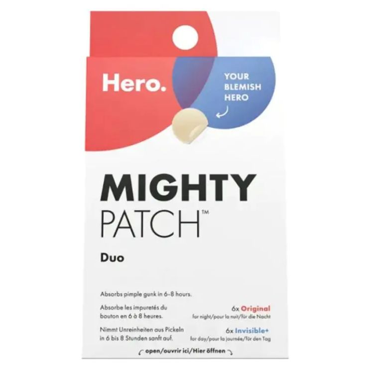 hero parche anti-acne pack mixto 12 unidades hero parche anti-acne pack mixto 12 unidades