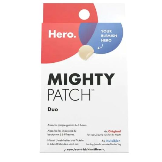 hero parche anti-acne pack mixto 12 unidades