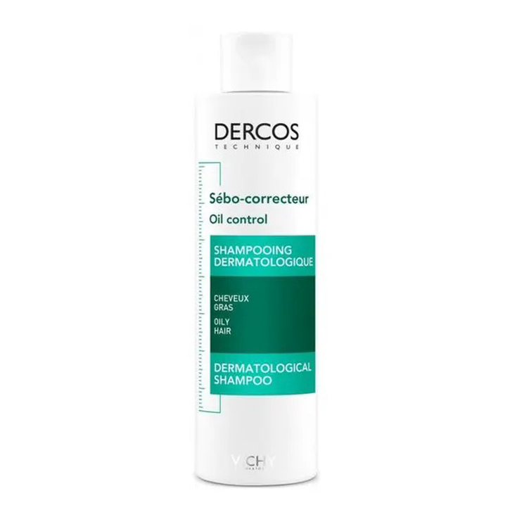 vichy dercos champu seborregulador 200ml - delaUz