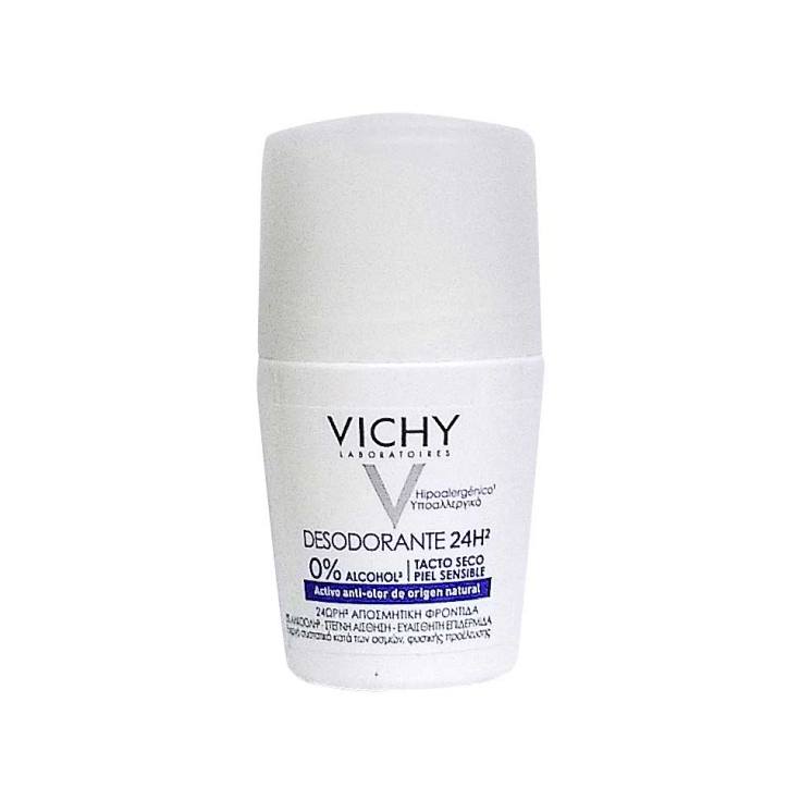 vichy desodorante sin sales de aluminio 24h roll-on 50ml