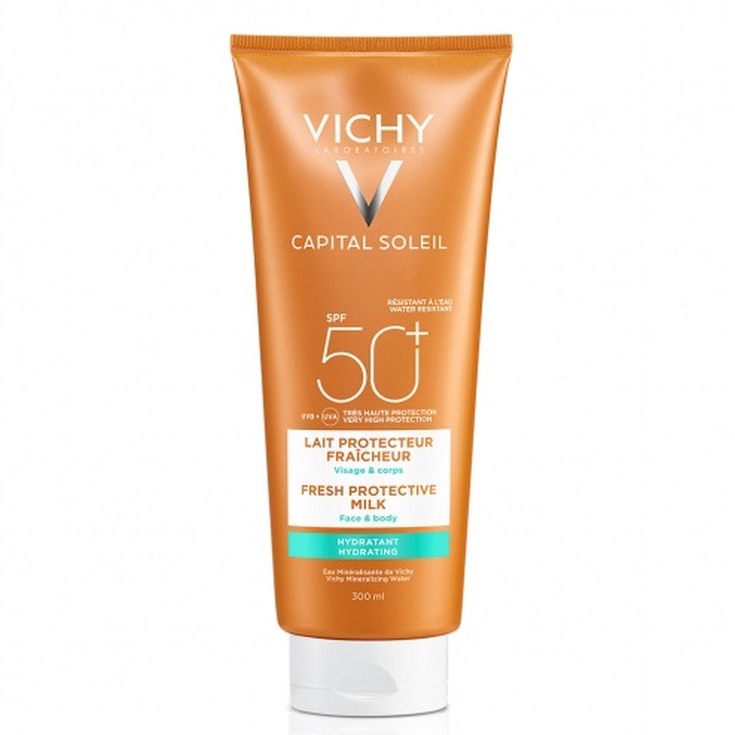 vichy ideal soleil leche protectora corporal y facial spf50+ 300ml