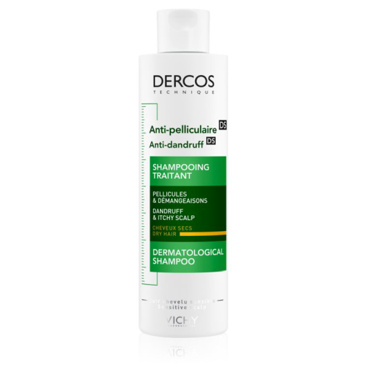 vichy dercos champu anticaspa cabellos secos 200ml