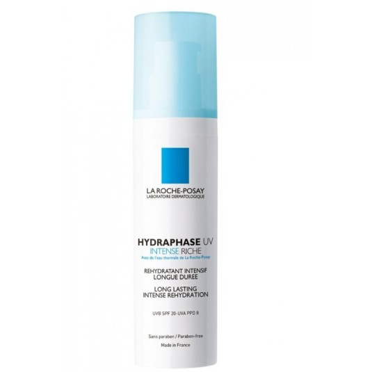 la roche-posay hydraphase uv intense tratamiento rehidratante rica spf20 50ml la roche-posay hydraphase uv intense tratamiento rehidratante rica spf20 50ml