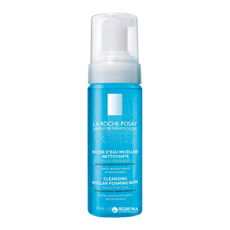 la roche-posay mousse espuma de agua micelar limpiadora pieles sensibles la roche-posay mousse espuma de agua micelar limpiadora pieles sensibles