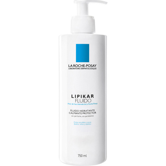 la roche-posay lipikar fluido hidratante calmante protecto dosificador 750ml