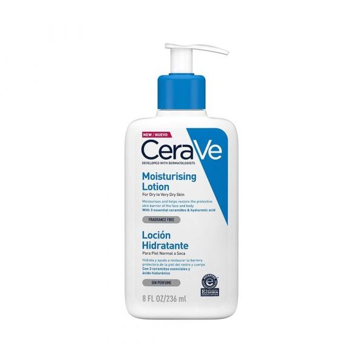 cerave locion hidratante corporal-facial piel normal