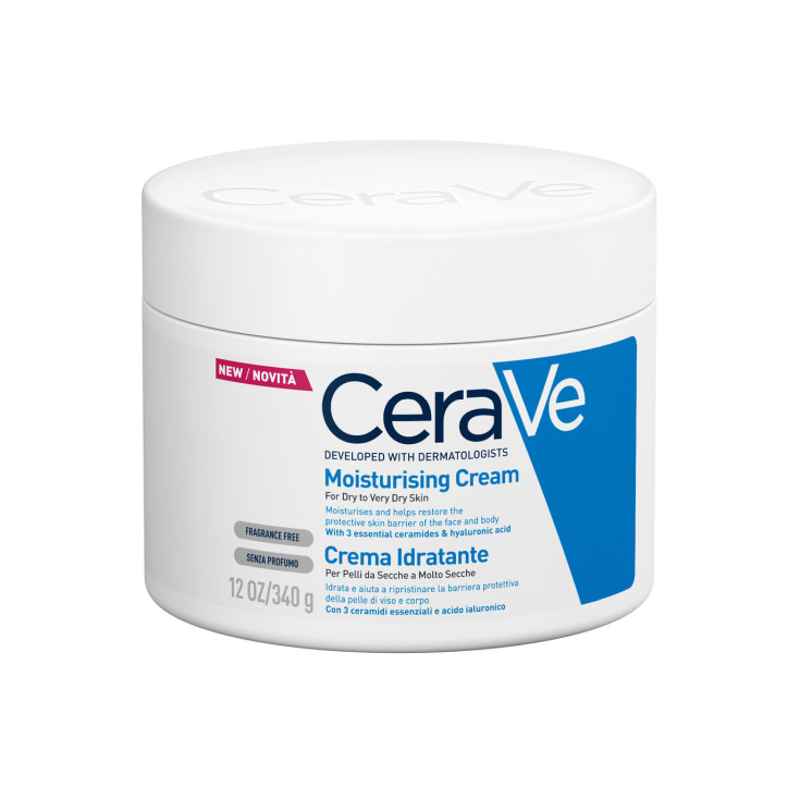 cerave crema hidratante corporal piel seca-muy seca 340ml cerave crema hidratante corporal piel seca-muy seca 340ml