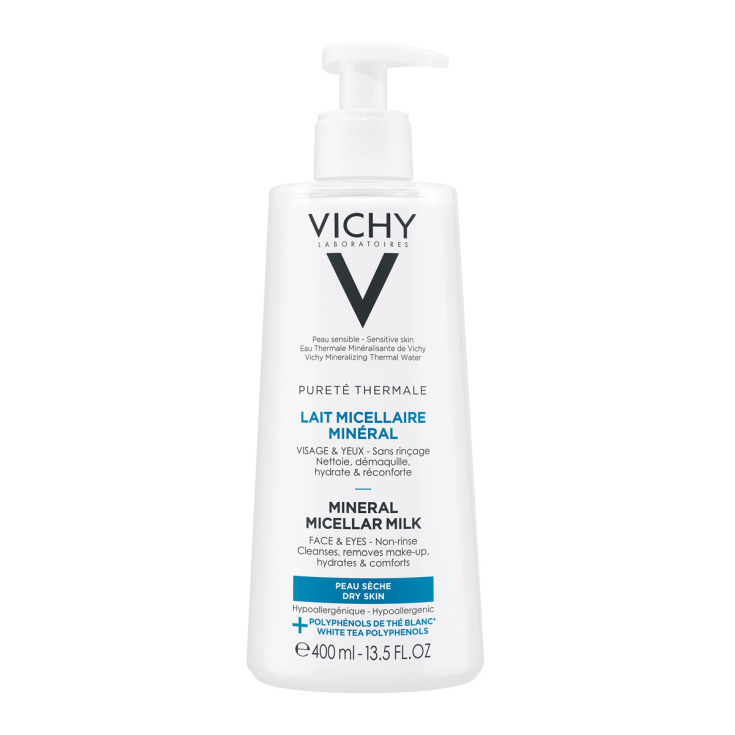 vichy purete thermale leche micelar piel seca 400ml vichy purete thermale leche micelar piel seca 400ml