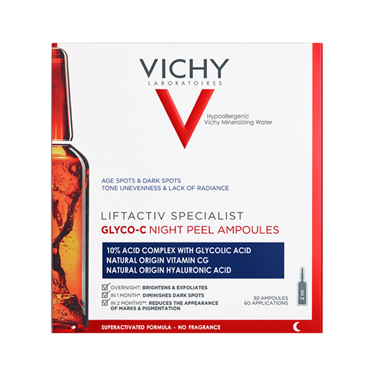vichy liftactiv specislist glyco-c ampollas peeling de noche antimanchas