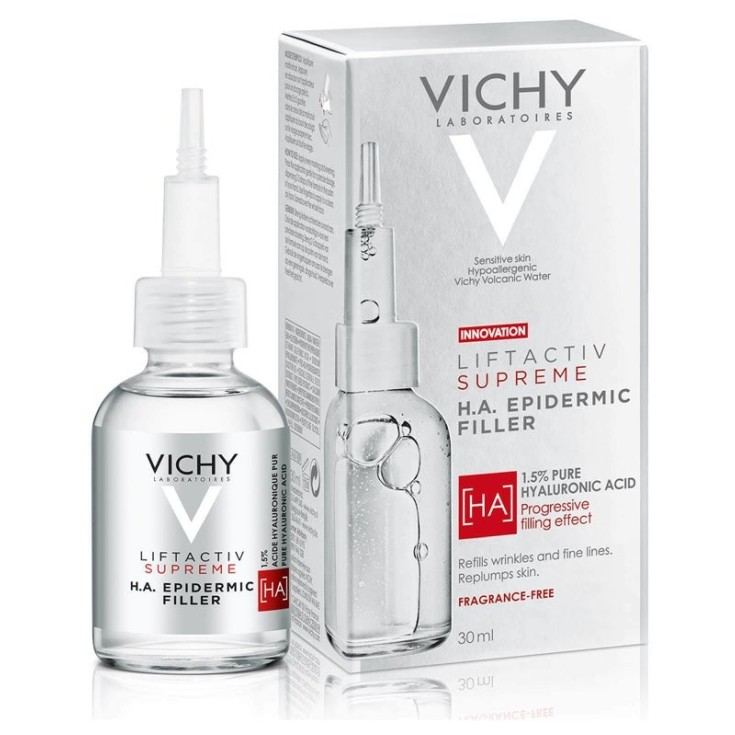 vichy liftactiv supreme h.a. epidermic filler serum 30ml vichy liftactiv supreme h.a. epidermic filler serum 30ml