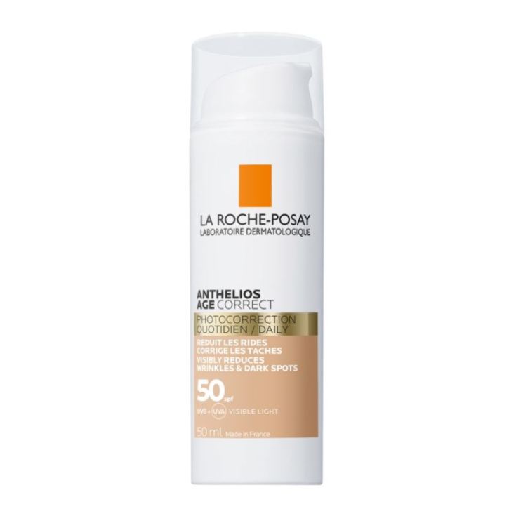 la roche-posay anthelios age correct spf50 color 50ml la roche-posay anthelios age correct spf50 color 50ml