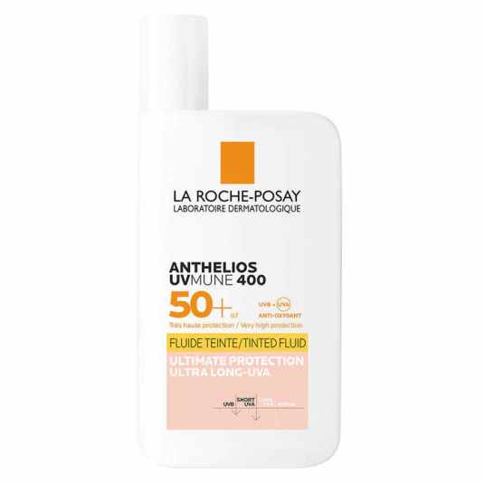 la roche-posay anthelios uvmune 400 invisible fluid tinted spf50+ 50ml