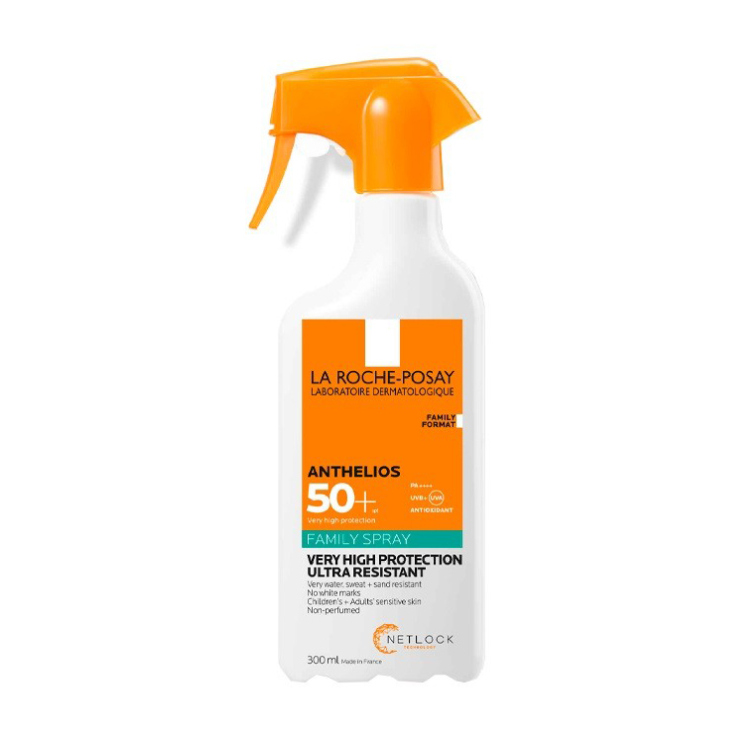 la roche posay anthelios family spray spf50+ 300ml la roche posay anthelios family spray spf50+ 300ml