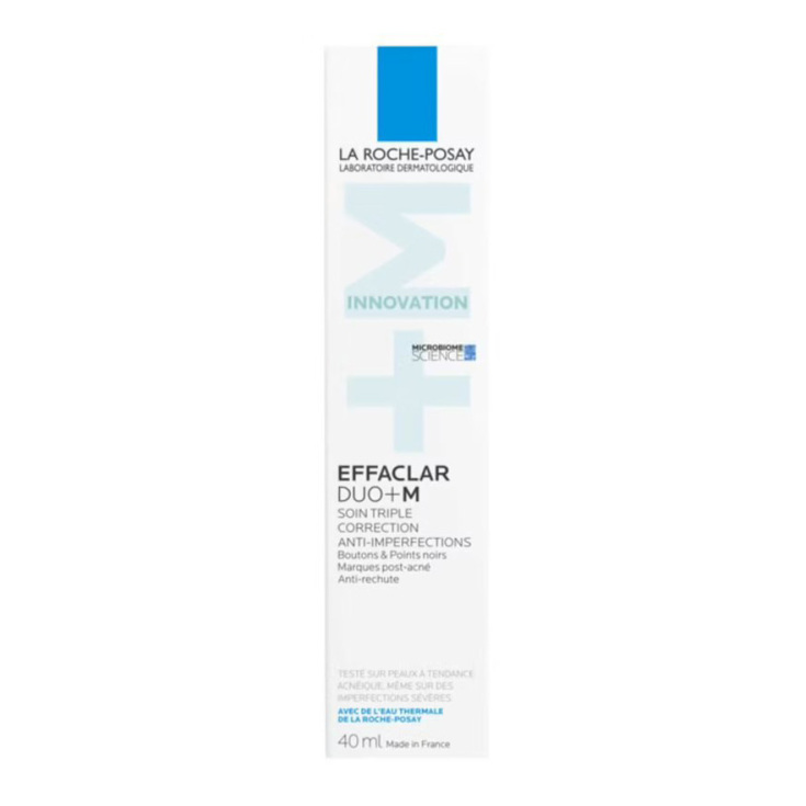 la roche-posay effaclar duo+m corrector facial 40ml