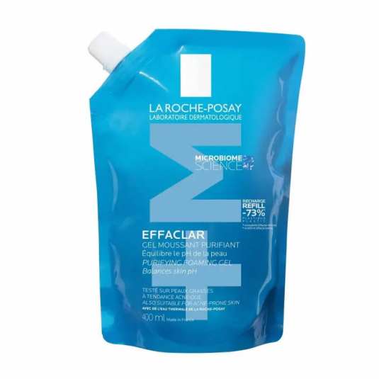 la roche posay effaclar gel moussant refill 400ml