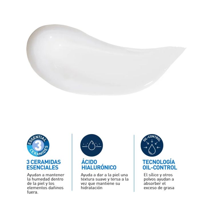 cerave oil control gel crema hidratante 52ml