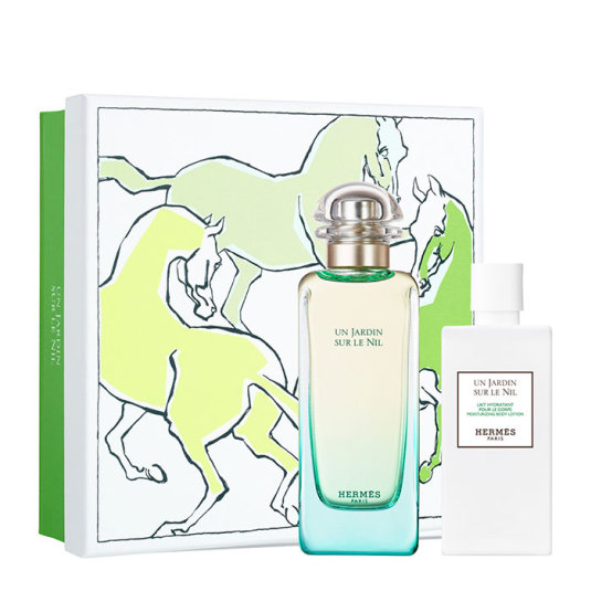 hermès un jardin sur le nil eau de toilette 100ml cofre 2 piezas hermès un jardin sur le nil eau de toilette 100ml cofre 2 piezas