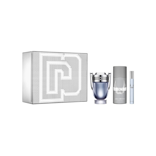 paco rabanne invictus eau de toilette 100ml cofre regalo 3 piezas paco rabanne invictus eau de toilette 100ml cofre regalo 3 piezas