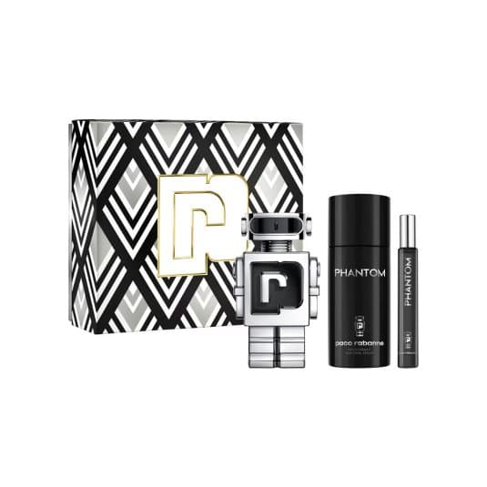 phantom eau de toilette 100ml cofre 3 piezas