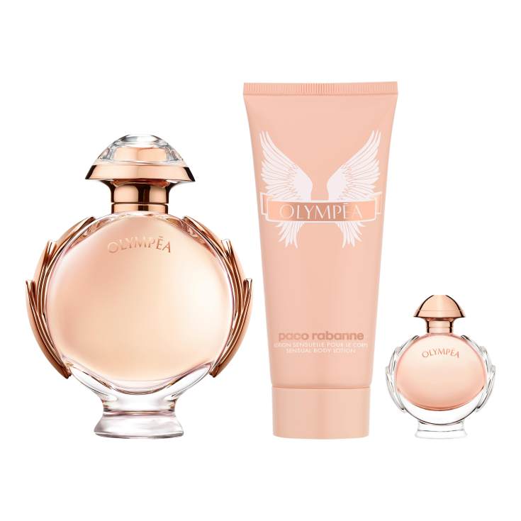 olympea eau de parfum 80ml cofre 3 piezas