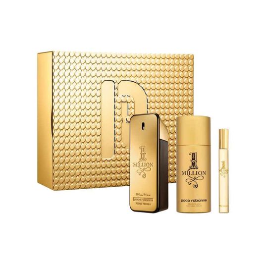 one million eau de toilette 100ml cofre 3 piezas