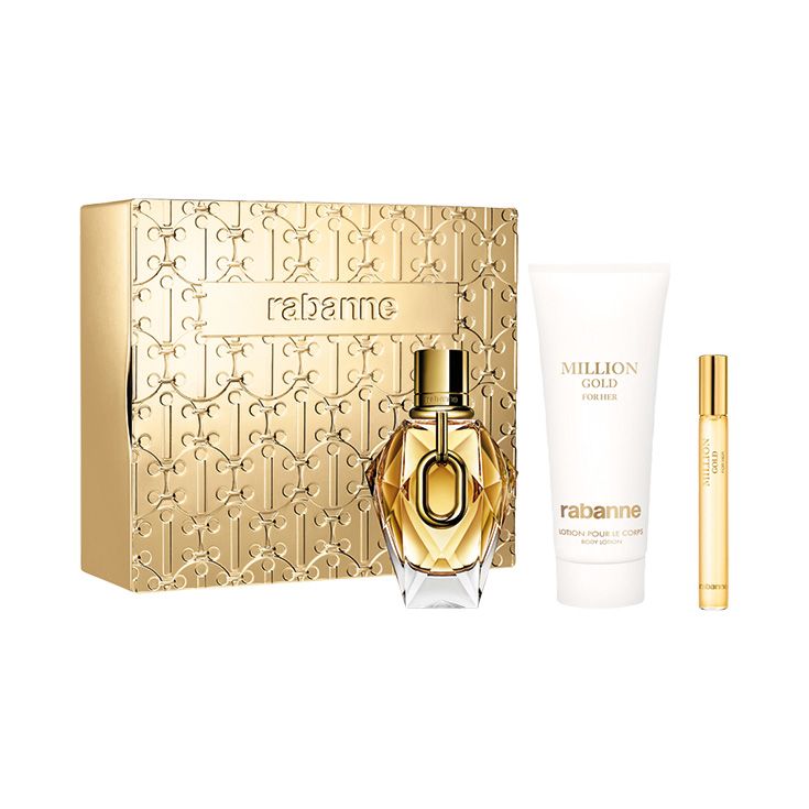 million gold for her eau de parfum cofre 3 piezas million gold for her eau de parfum cofre 3 piezas
