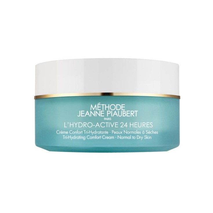 jeanne piaubert l'hydro-active 24h creme confort tri-hydratante peaux normales a seches 50ml jeanne piaubert l'hydro-active 24h creme confort tri-hydratante peaux normales a seches 50ml
