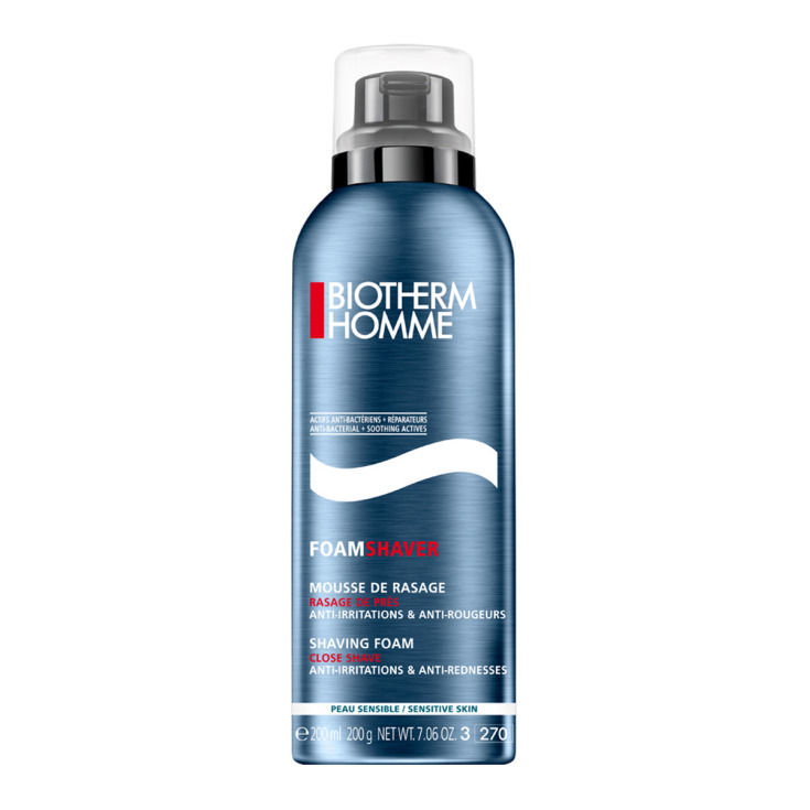 biotherm homme foamshaver espuma de afeitar biotherm homme foamshaver espuma de afeitar