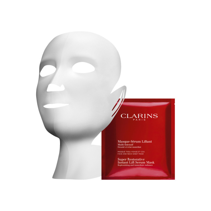 clarins mascarilla-serum en tela multi-intensive 1ud clarins mascarilla-serum en tela multi-intensive 1ud